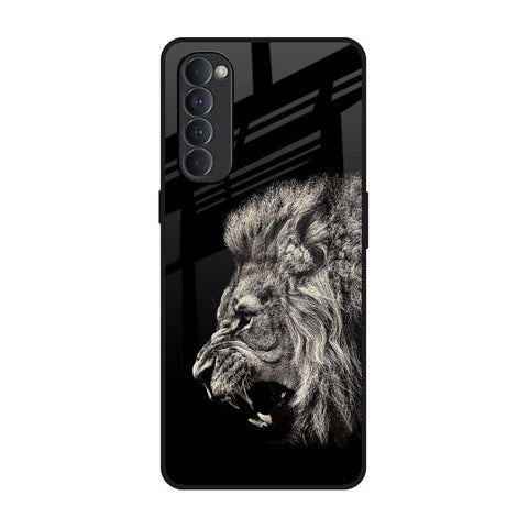 Brave Lion Glossy Case for Oppo Reno4 Pro