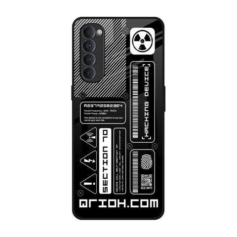 Futuristic Art Glossy Case for Oppo Reno4 Pro