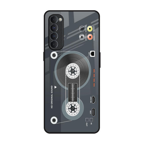 Retro Recorder Glossy Case for Oppo Reno4 Pro