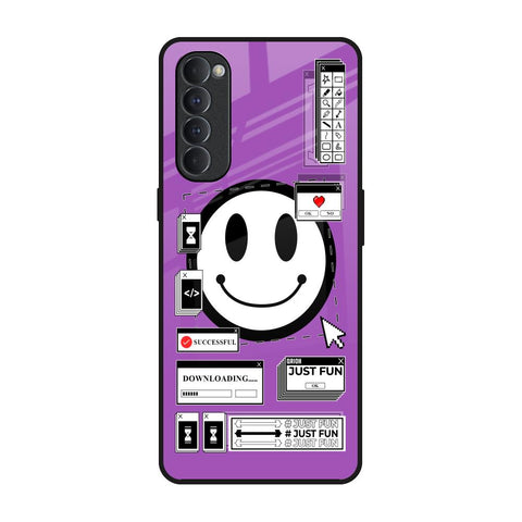 Code with Smile Glossy Case for Oppo Reno4 Pro