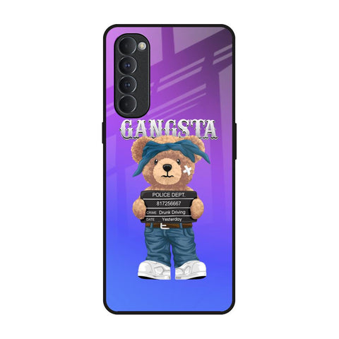 Gangsta Bear Glossy Case for Oppo Reno4 Pro