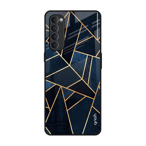 Abstract Tiles Glossy Case for Oppo Reno4 Pro