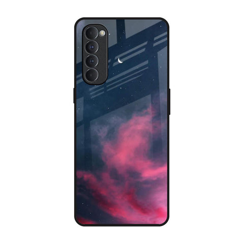 Moon Night Glossy Case For Oppo Reno4 Pro