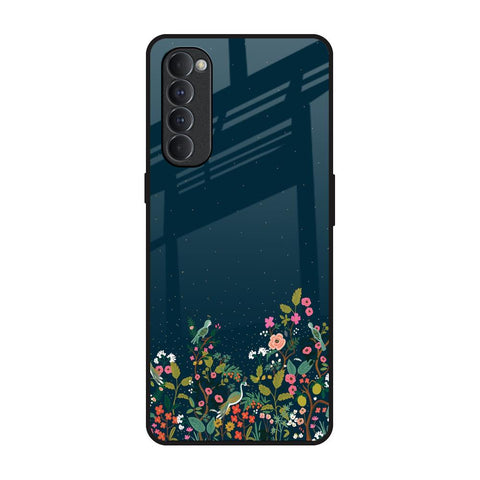 Small Garden Glossy Case For Oppo Reno4 Pro