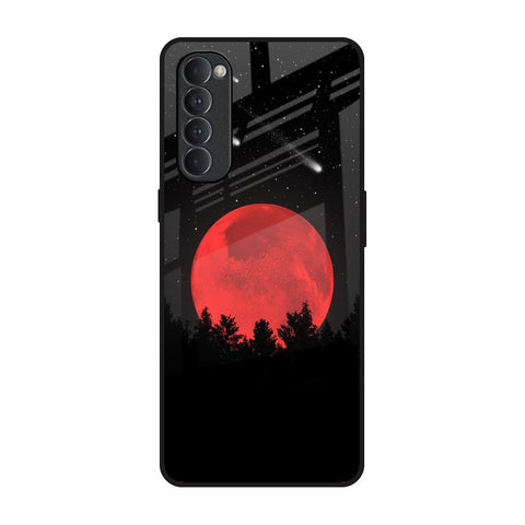 Moonlight Aesthetic Glossy Case For Oppo Reno4 Pro