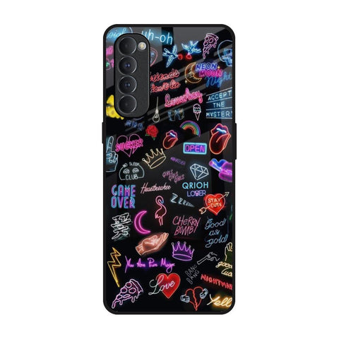 Accept The Mystery Glossy Case for Oppo Reno4 Pro