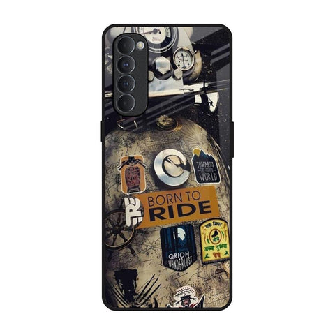 Ride Mode On Glossy Case for Oppo Reno4 Pro