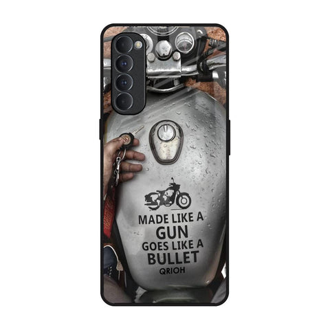 Royal Bike Glossy Case for Oppo Reno4 Pro