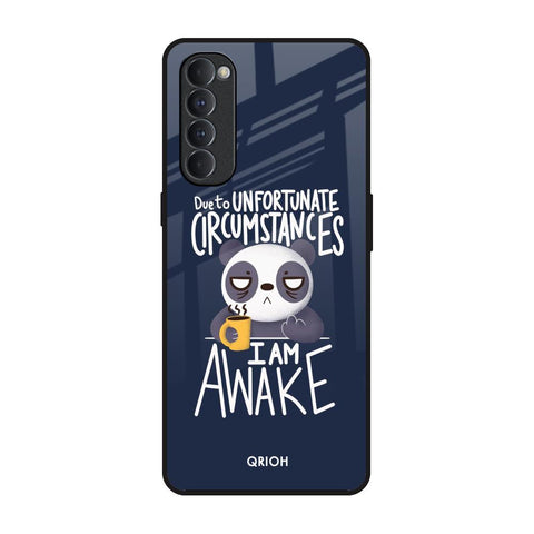 Struggling Panda Glossy Case for Oppo Reno4 Pro