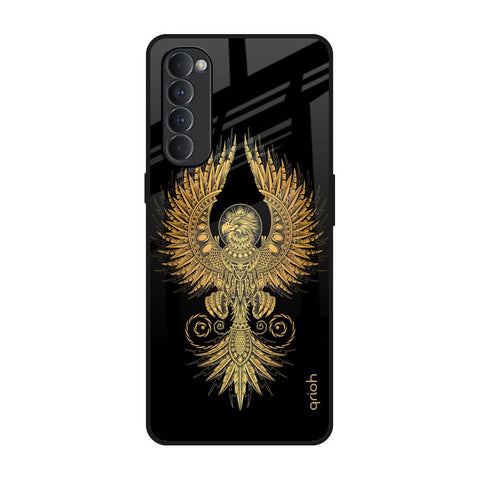 Mythical Phoenix Art Glossy Case for Oppo Reno4 Pro