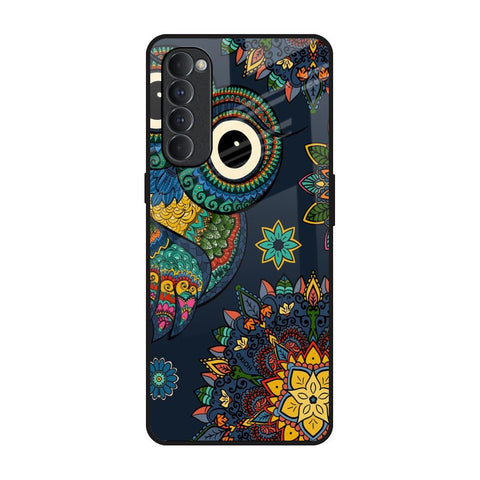 Owl Art Glossy Case for Oppo Reno4 Pro