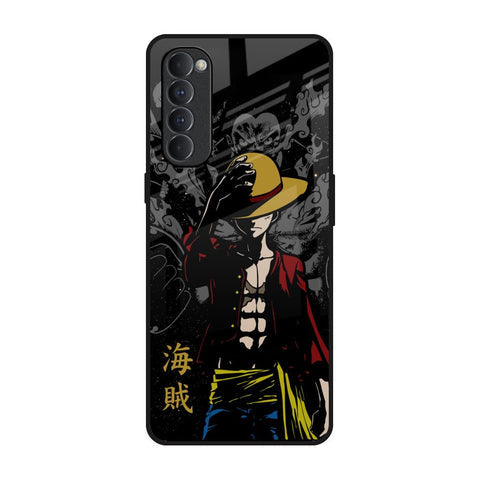 Dark Luffy Glossy Case for Oppo Reno4 Pro