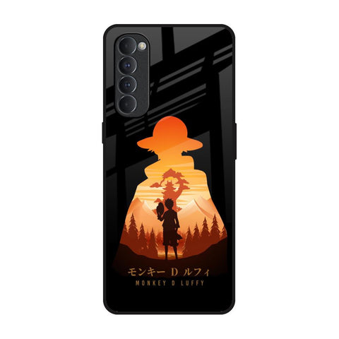 Luffy One Piece Glossy Case for Oppo Reno4 Pro