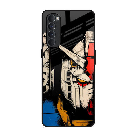 Transformer Art Glossy Case for Oppo Reno4 Pro