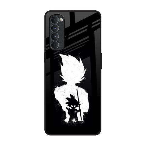 Monochrome Goku Glossy Case for Oppo Reno4 Pro