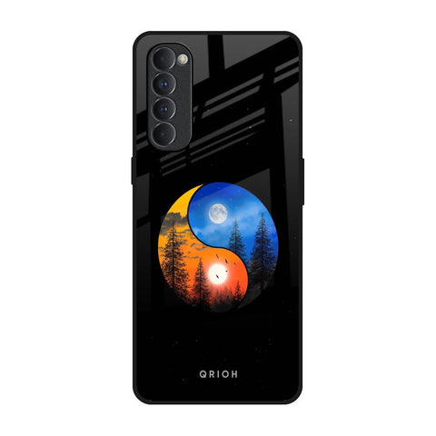 Yin Yang Balance Glossy Case for Oppo Reno4 Pro
