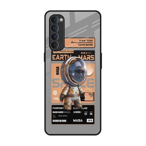 Space Ticket Glossy Case for Oppo Reno4 Pro