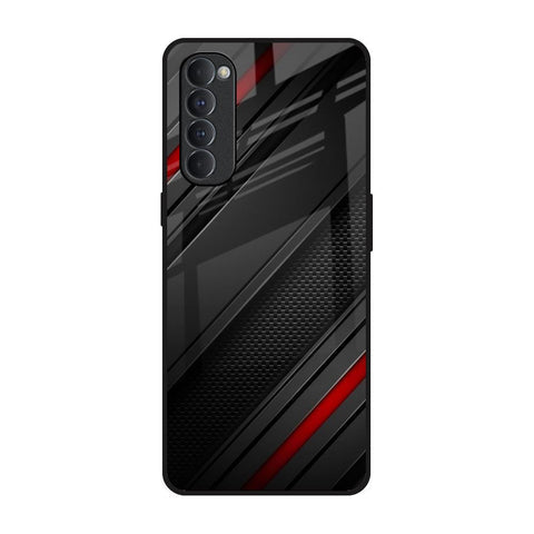 Modern Abstract Glossy Case for Oppo Reno4 Pro
