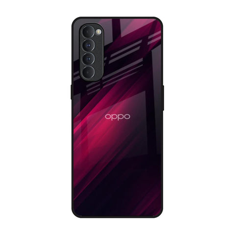 Razor Black Glossy Case for Oppo Reno4 Pro