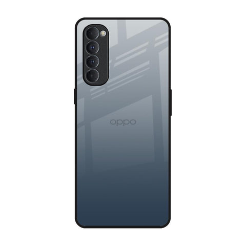 Smokey Grey Color Glossy Case For Oppo Reno4 Pro