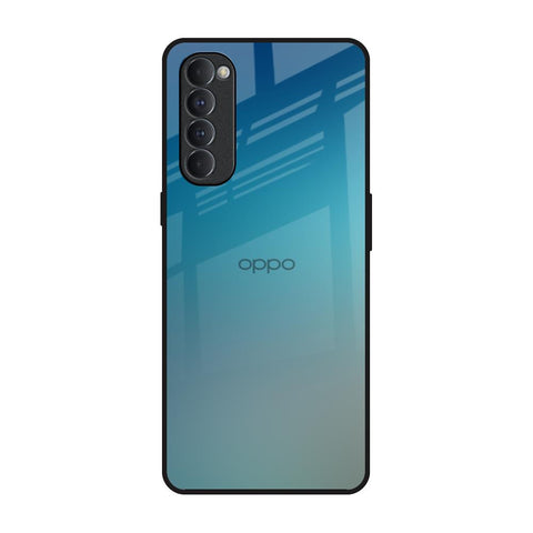Sea Theme Gradient Glossy Case for Oppo Reno4 Pro