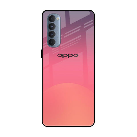 Sunset Orange Glossy Case for Oppo Reno4 Pro