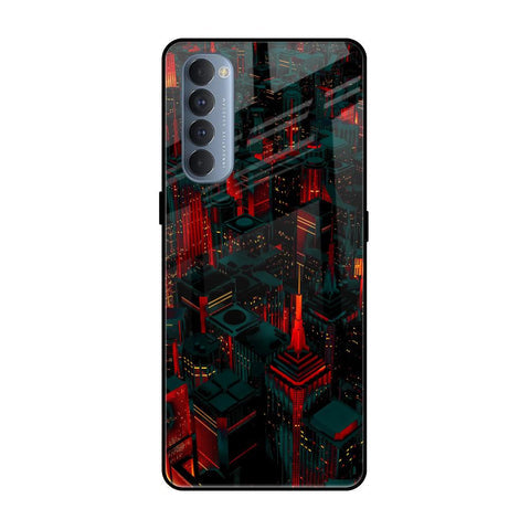City Light Glossy Case For Oppo Reno4 Pro