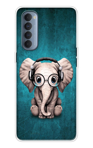 Party Animal Soft Cover for Oppo Reno4 Pro
