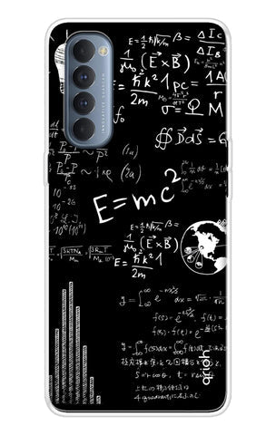 Equation Doodle Soft Cover for Oppo Reno4 Pro