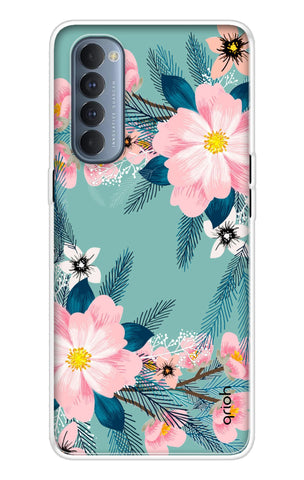 Wild flower Soft Cover for Oppo Reno4 Pro