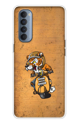 Jungle King Soft Cover for Oppo Reno4 Pro