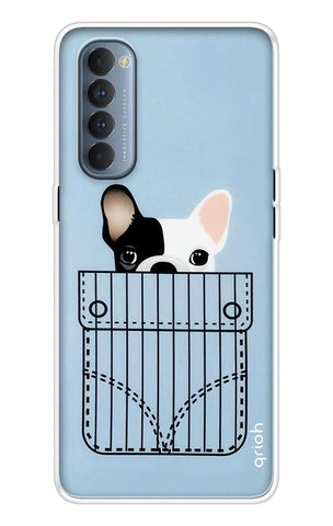 Cute Dog Soft Cover for Oppo Reno4 Pro