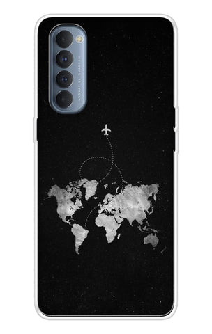 World Tour Soft Cover for Oppo Reno4 Pro
