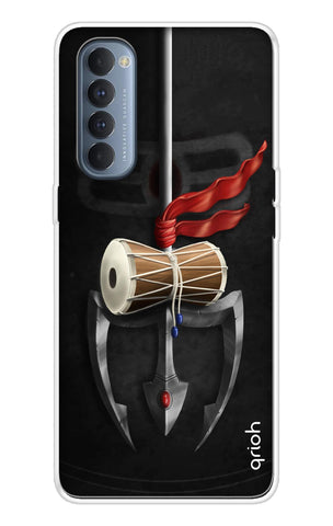 Mahadev Trident Soft Cover For Oppo Reno4 Pro