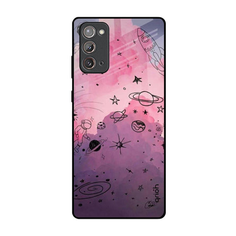 Space Doodles Glossy Case for Samsung Galaxy Note 20