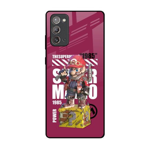 Gangster Hero Glossy Case for Samsung Galaxy Note 20