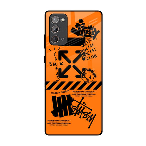 Anti Social Club Glossy Case for Samsung Galaxy Note 20