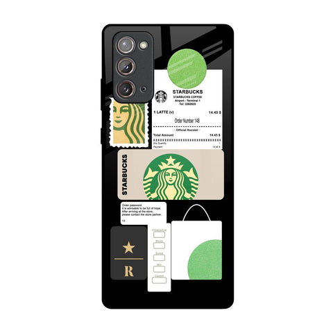 Coffee Latte Glossy Case for Samsung Galaxy Note 20