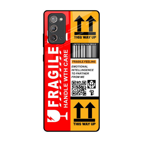 Handle With Care Glossy Case for Samsung Galaxy Note 20