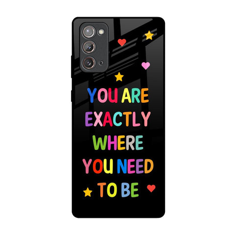 Magical Words Glossy Case for Samsung Galaxy Note 20