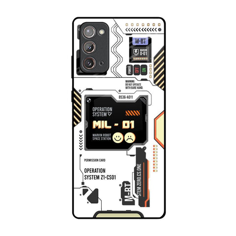 Tech Display Glossy Case for Samsung Galaxy Note 20