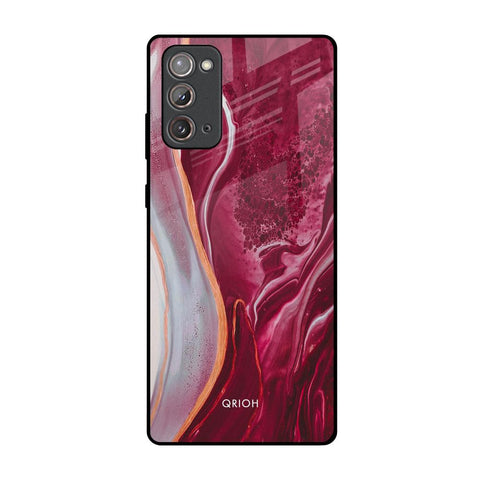 Crimson Ruby Glossy Case for Samsung Galaxy Note 20