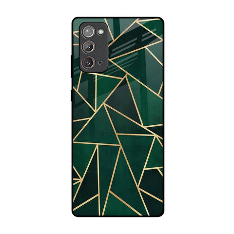 Abstract Green Glossy Case For Samsung Galaxy Note 20
