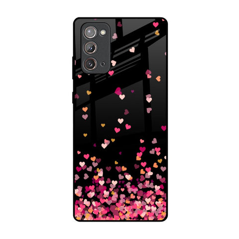 Heart Rain Fall Glossy Case For Samsung Galaxy Note 20