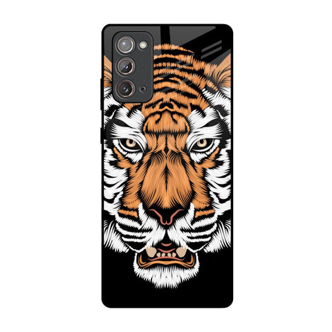 Angry Tiger Glossy Case For Samsung Galaxy Note 20