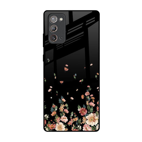 Floating Floral Print Glossy Case for Samsung Galaxy Note 20