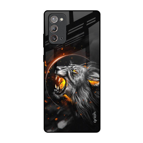 Aggressive Lion Glossy Case for Samsung Galaxy Note 20
