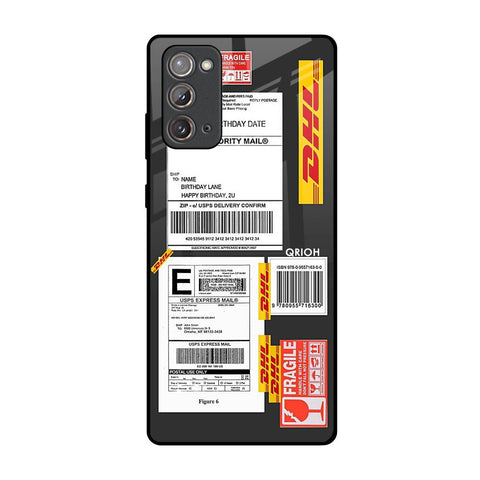 Cool Barcode Label Glossy Case For Samsung Galaxy Note 20