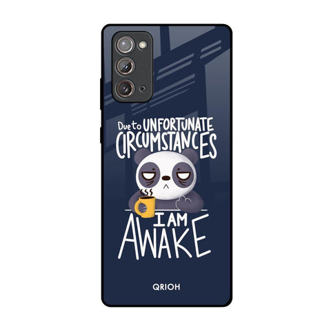 Struggling Panda Glossy Case for Samsung Galaxy Note 20