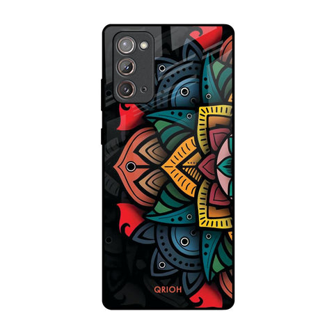 Retro Gorgeous Flower Glossy Case for Samsung Galaxy Note 20